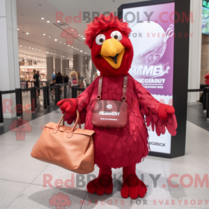 Disfraz de mascota Magenta...