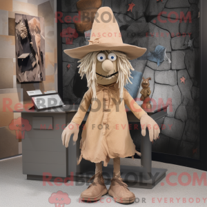 Postava maskota Tan Witch S...