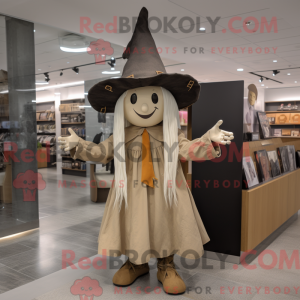 Tan Witch S Hat mascotte...