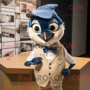 Beige Blue Jay...