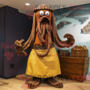 Disfraz de mascota Kraken...