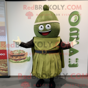 Personaggio mascotte Olive...
