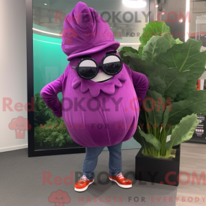 Disfraz de mascota Magenta...