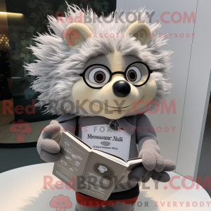 Silver Hedgehog maskot...