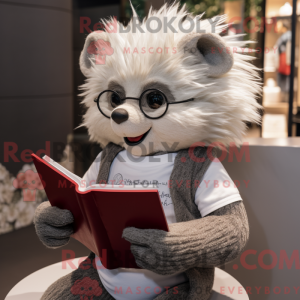 Silver Hedgehog maskot...