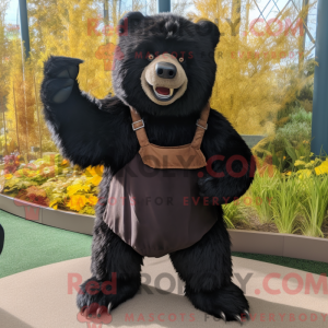 Disfraz de mascota del oso...