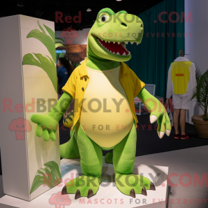 Lime Green Iguanodon...