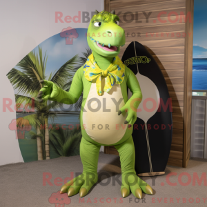 Lime Green Iguanodon...