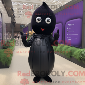 Black Eggplant mascot...