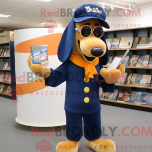 Navy Hot Dogs mascot...