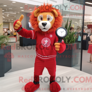 Maskottchenkostüm Red Tamer...