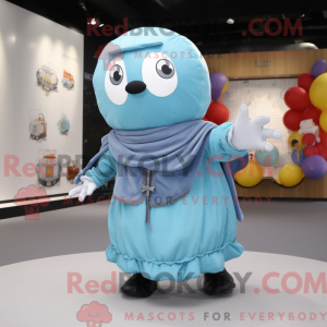 Sky Blue Human Cannon Ball...