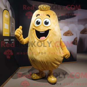 Maskottchenkostüm Gold...