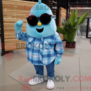 Sky Blue Pear mascotte...