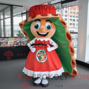 Pizza Slice mascottekostuum...