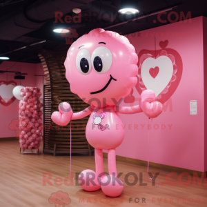 Pink Heart Shaped Balloons...