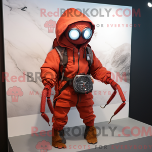 Rust Spider Maskottchen...