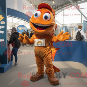 Rust Fish And Chips maskot...