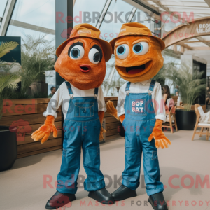 Postava maskota Rust Fish...