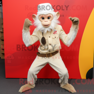 Cream Capuchin Monkey...