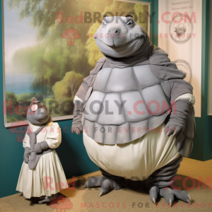Glyptodon-maskotdraktfigur...