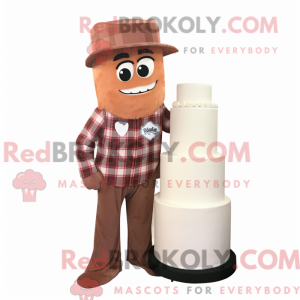 Rust Wedding Cake mascot...