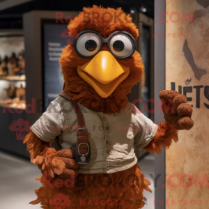 Rust Hens maskotdraktfigure...