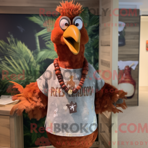 Rust Hens maskot kostume...