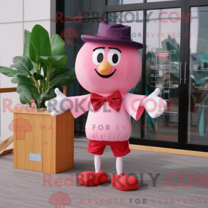 Pink Radise maskot kostume...