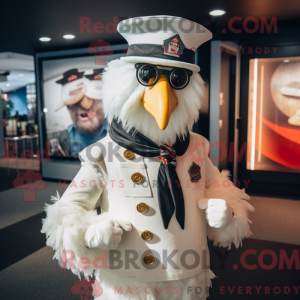 White Roosters maskot...