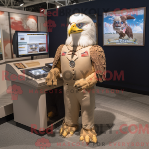 Tan Bald Eagle...