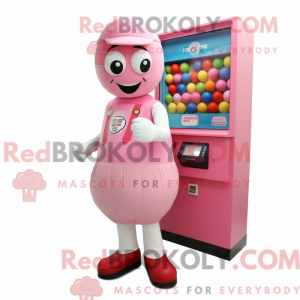 Różowa maska Gumball...