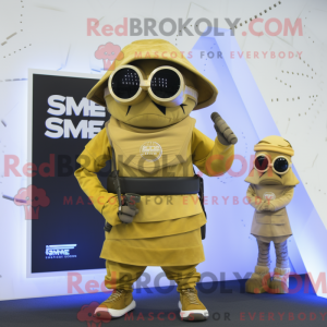 Gold Sniper maskot...