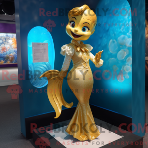 Disfraz de mascota sirena...