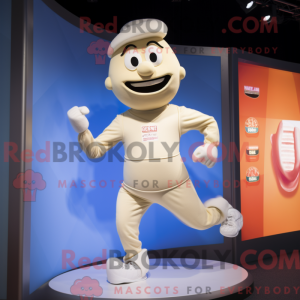 Cream Acrobat mascot...