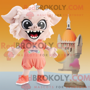 Peach Gargoyle maskot...