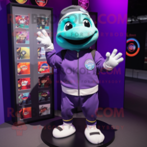 nan Bracelet mascot costume character dressed with a Turtleneck and Lapel pins
