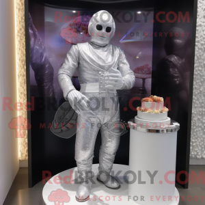 Silver Wedding Cake mascot...