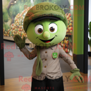 Olive Aglet maskot...