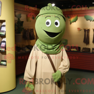 Olive Aglet maskot...