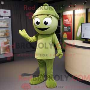 Costume mascotte d Olive...