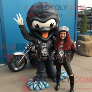 Black Mermaid mascot...