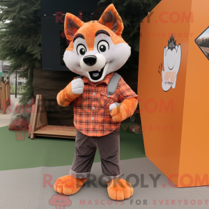 Disfraz de mascota Orange...