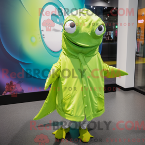 Disfraz de mascota pez...