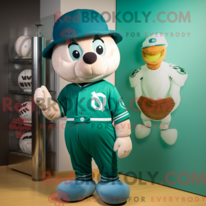 Figura de máscara Teal Four...