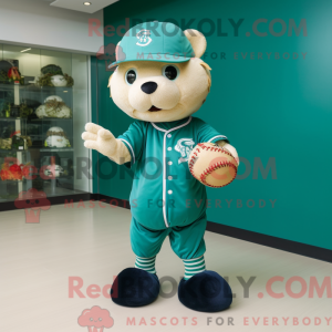 Figura de máscara Teal Four...