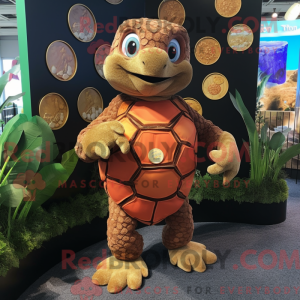 Rust Sea Turtle maskot...
