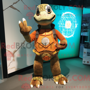 Rust Sea Turtle maskot...