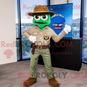 Costume mascotte de béret...