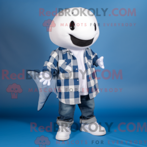 Navy Beluga Whale maskot...